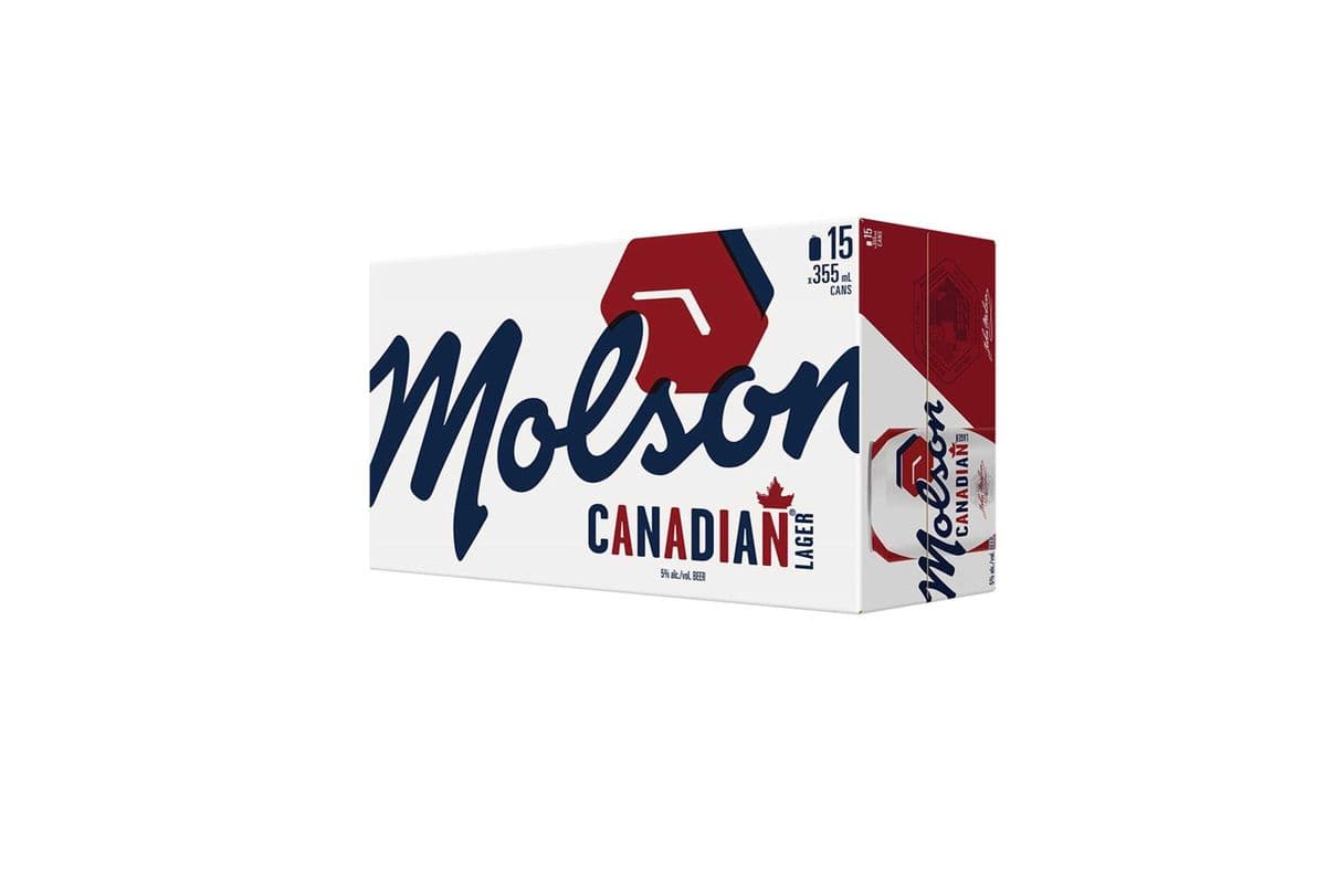 923318 - MOLSON CANADIAN (15 x 355 ML (CANS))