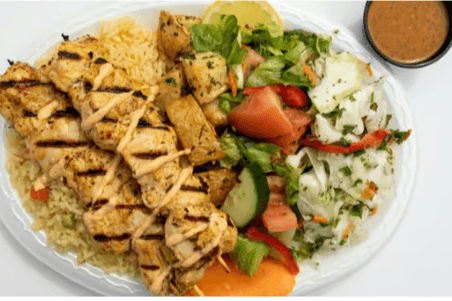 Chicken Kebab Entree