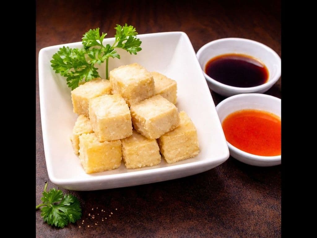 Spicy Agedashi Tofu