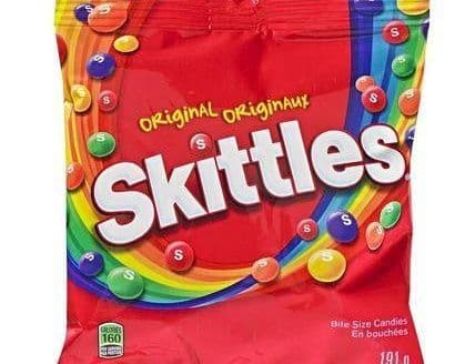 SKITTLES ORIGINAL CANDY 191G