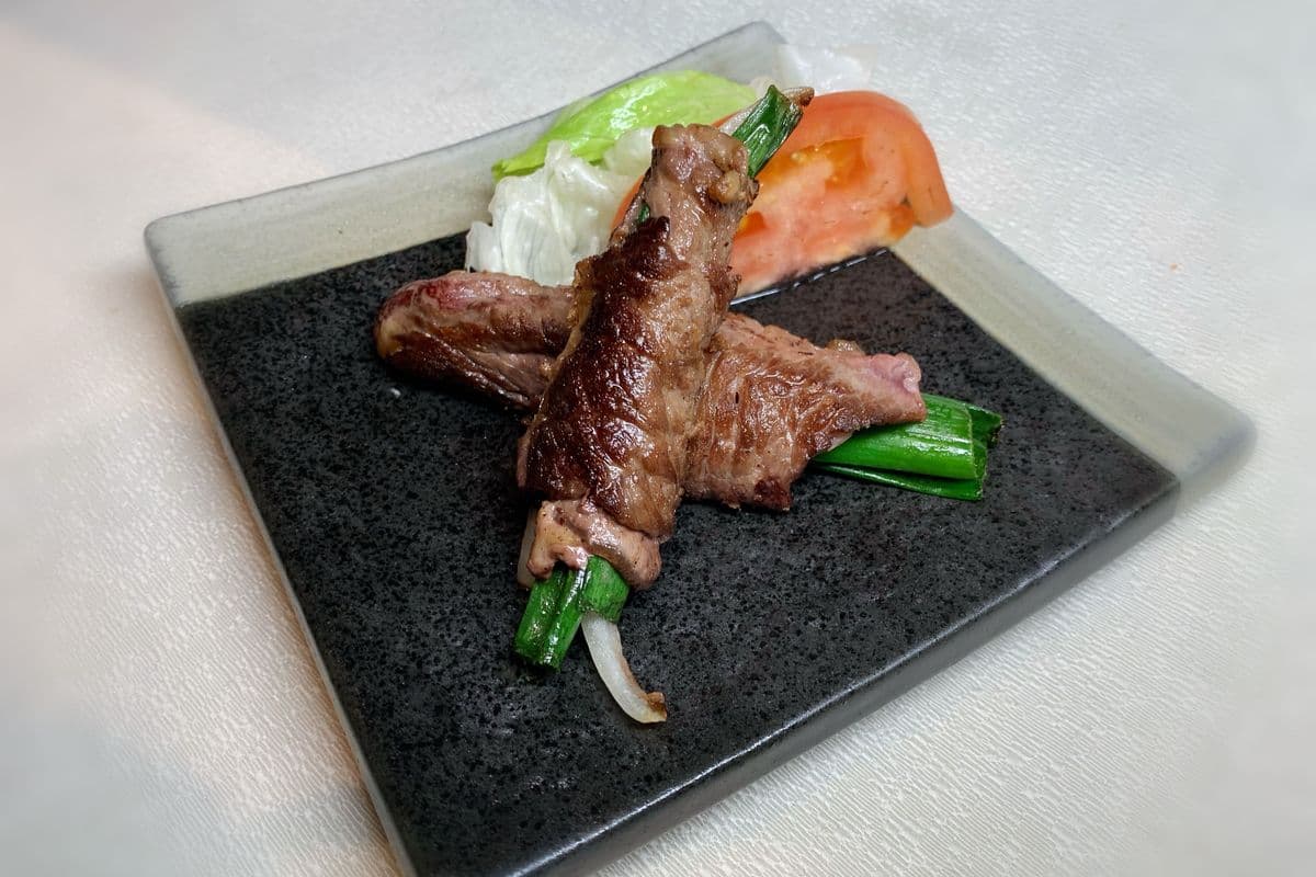 21. Beef Negimaki