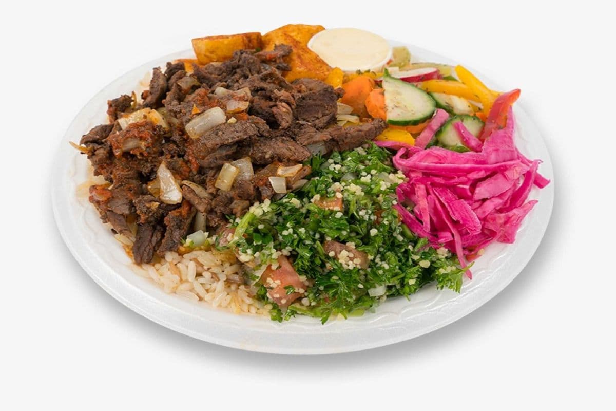 ROASTED DONAIR PLATER (chicken,beef or lamb)