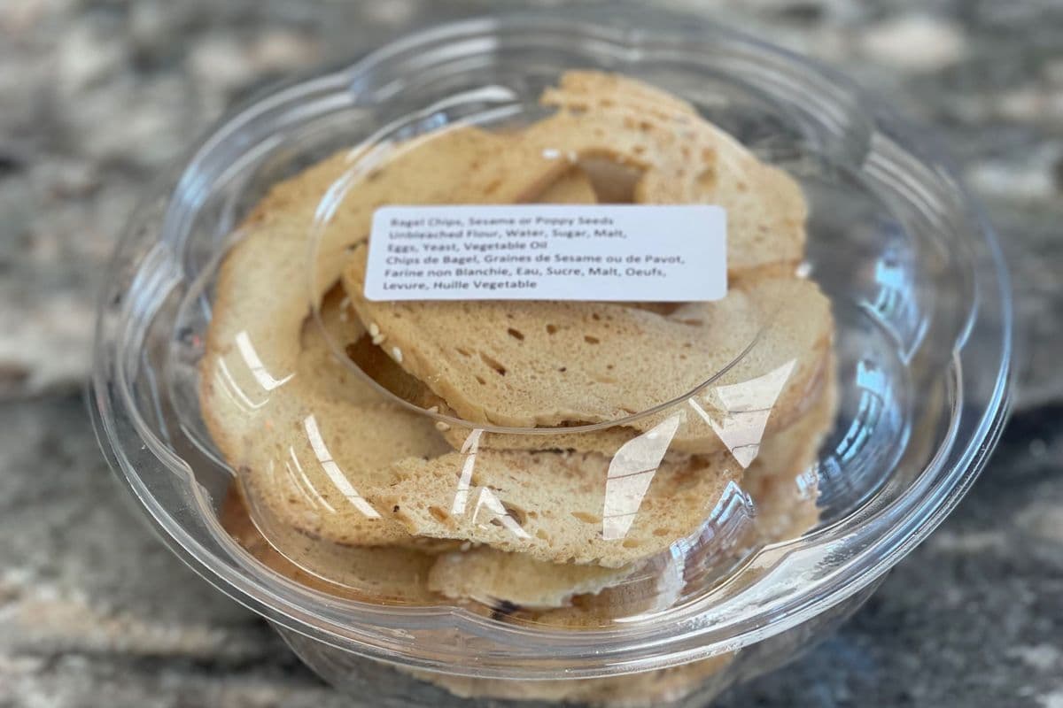 Croustilles de bagels / Bagel chips