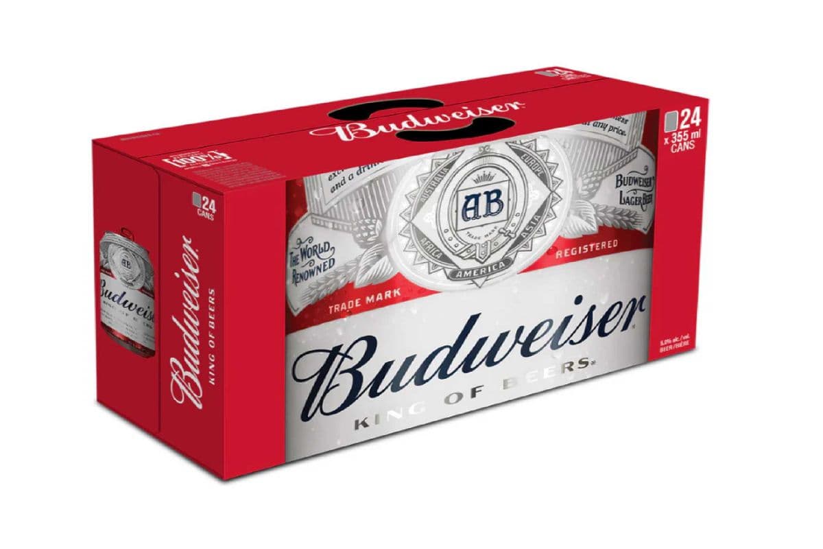 Budweiser (24 x 355 ml Cans)