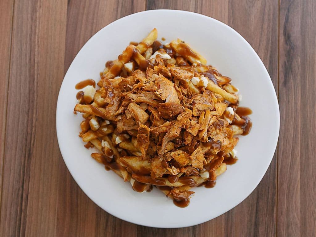 Large Chicken Donair Poutine