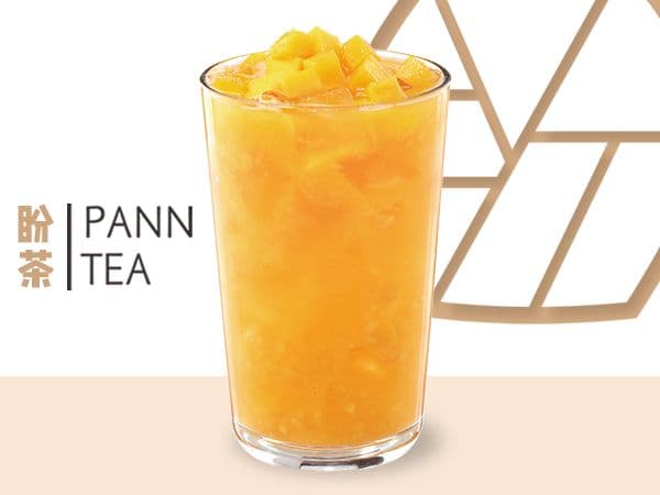 Mango Green Tea with Agars / 脆珠珠芒果绿Mango Green Tea with Agars