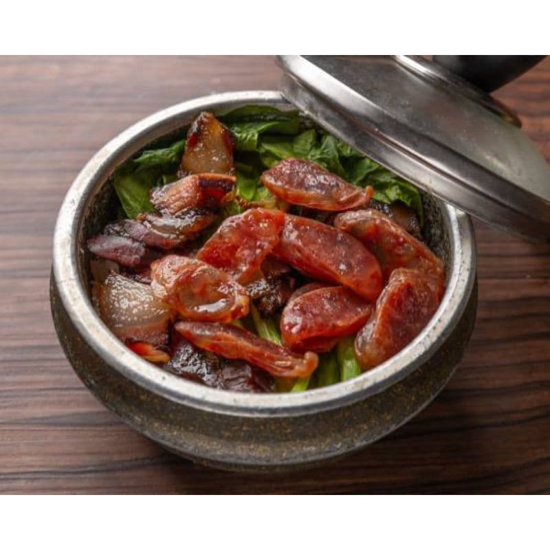 44. Preserved Meat on Rice