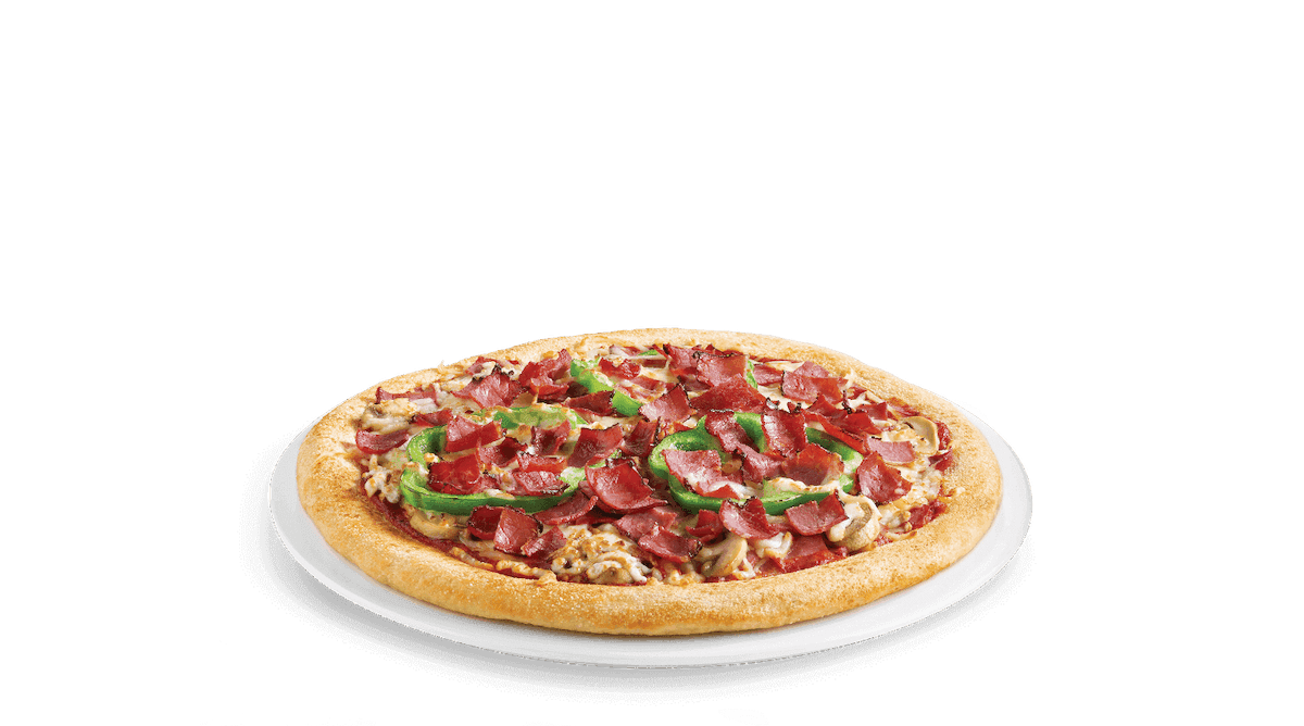 Pizza Individuelle 8 po smoked meat de Montréal / 8" Indy Montréal Smoked Meat