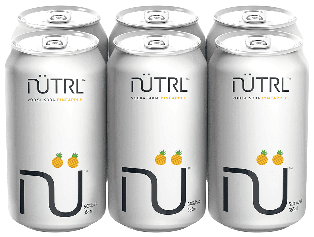 Nutrl - Pineapple (6 x 355 ml)