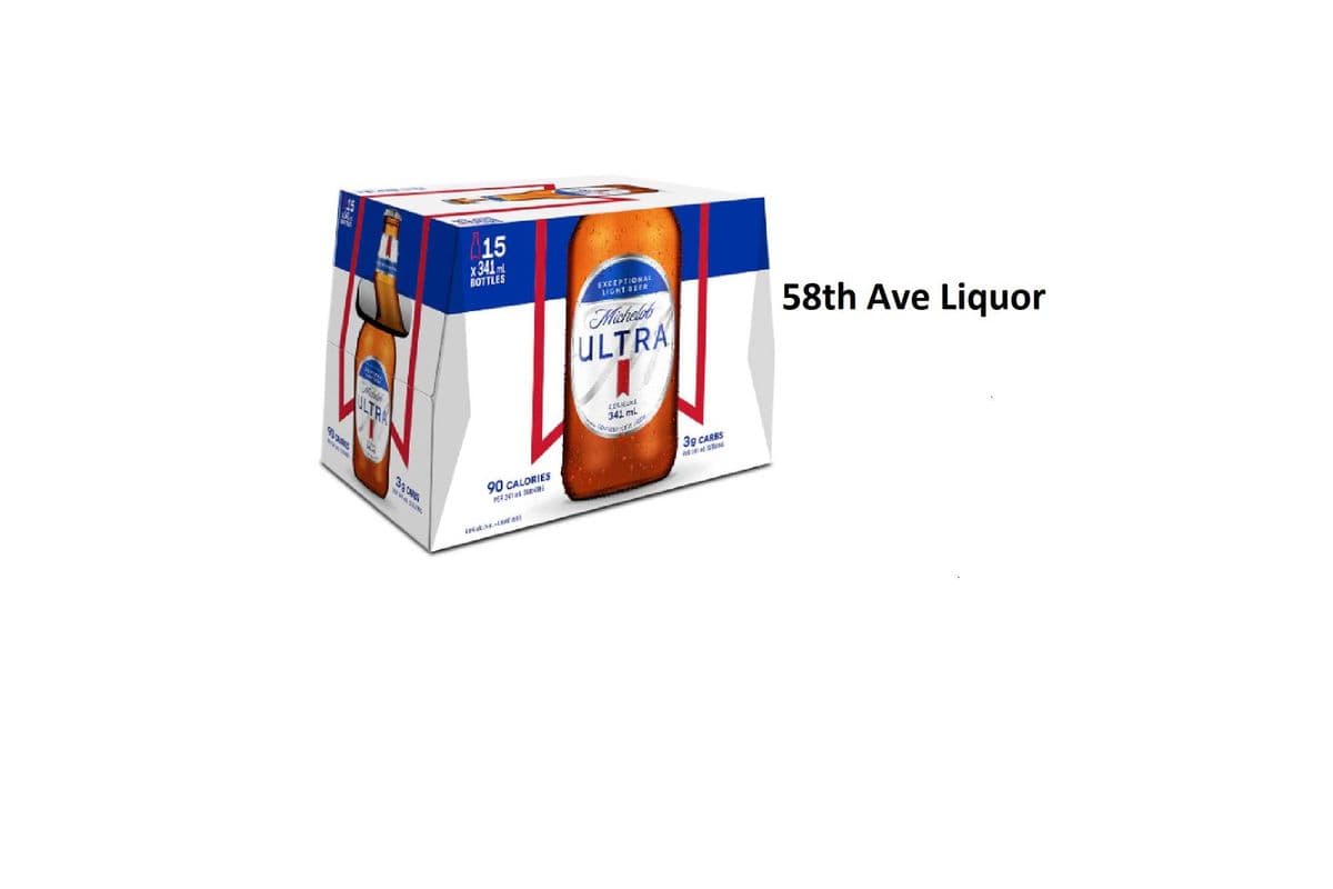 MICHELOB ULTRA 15 BOTTLES (1 x 15x341ML)