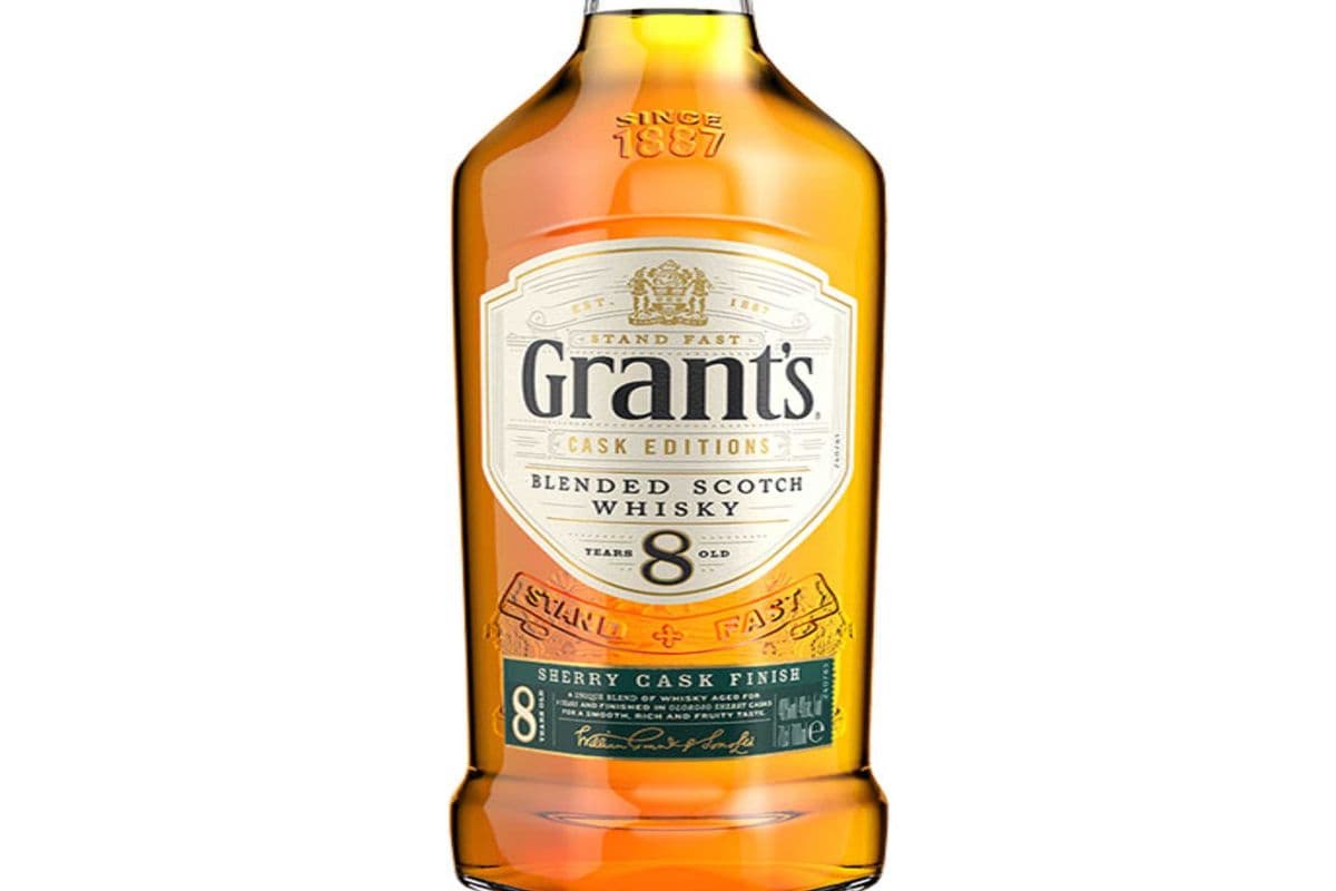 GRANT'S SHERRY CASK 8YO 750 ML (1 x 750 ML)