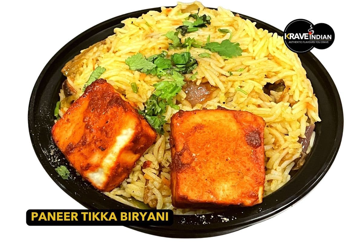 Paneer Tikka Vegetable Biryani Combo (1 order)