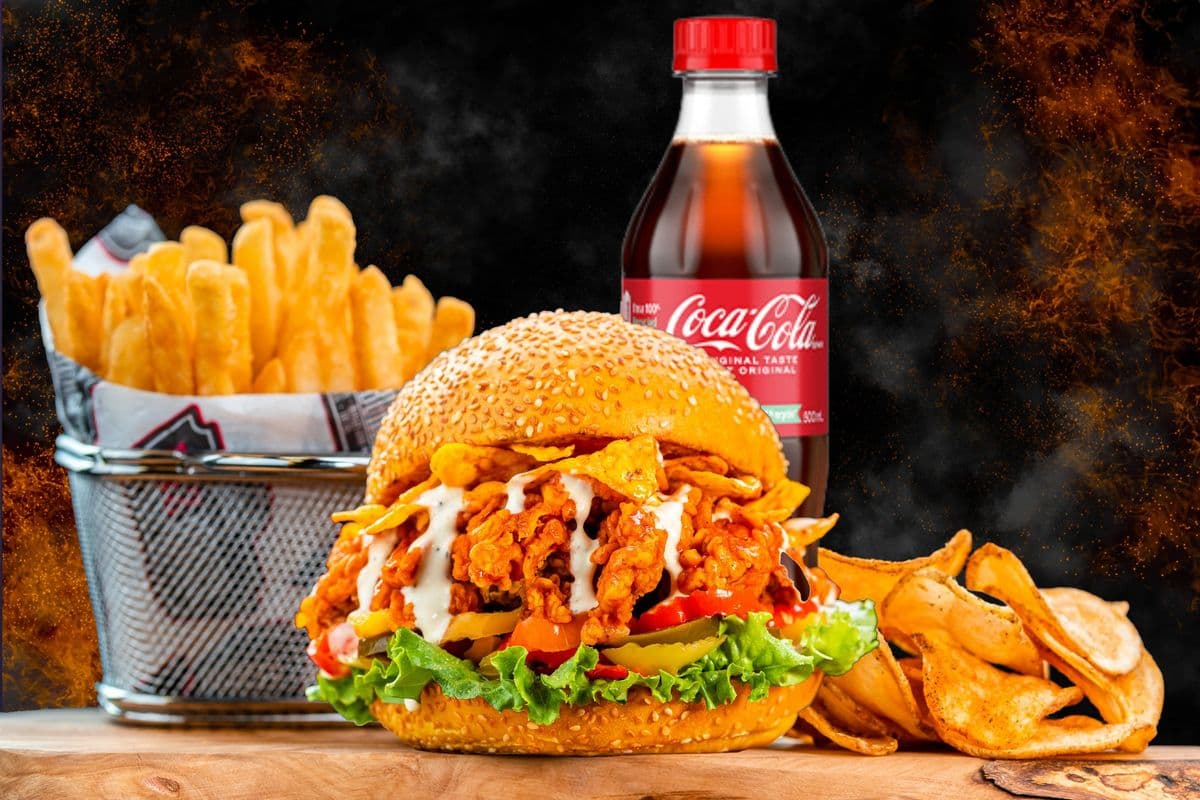 TRIO BUFFALO POULET BURGER