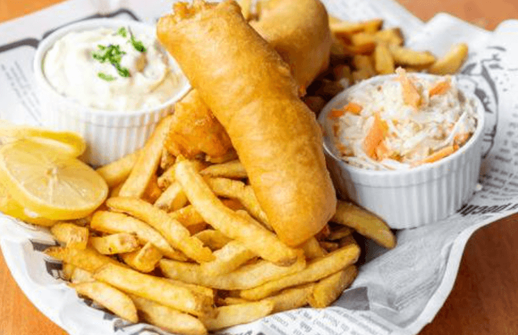 Public House Fish and Chips (6 oz)