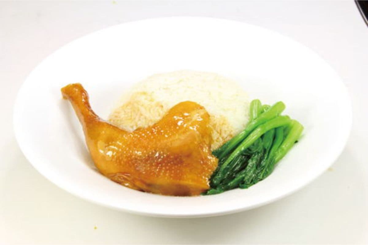 Braised Chicken Leg with Rice/卤鸡腿饭