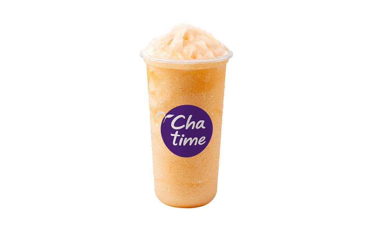 Peachy Lychee Tea Slush