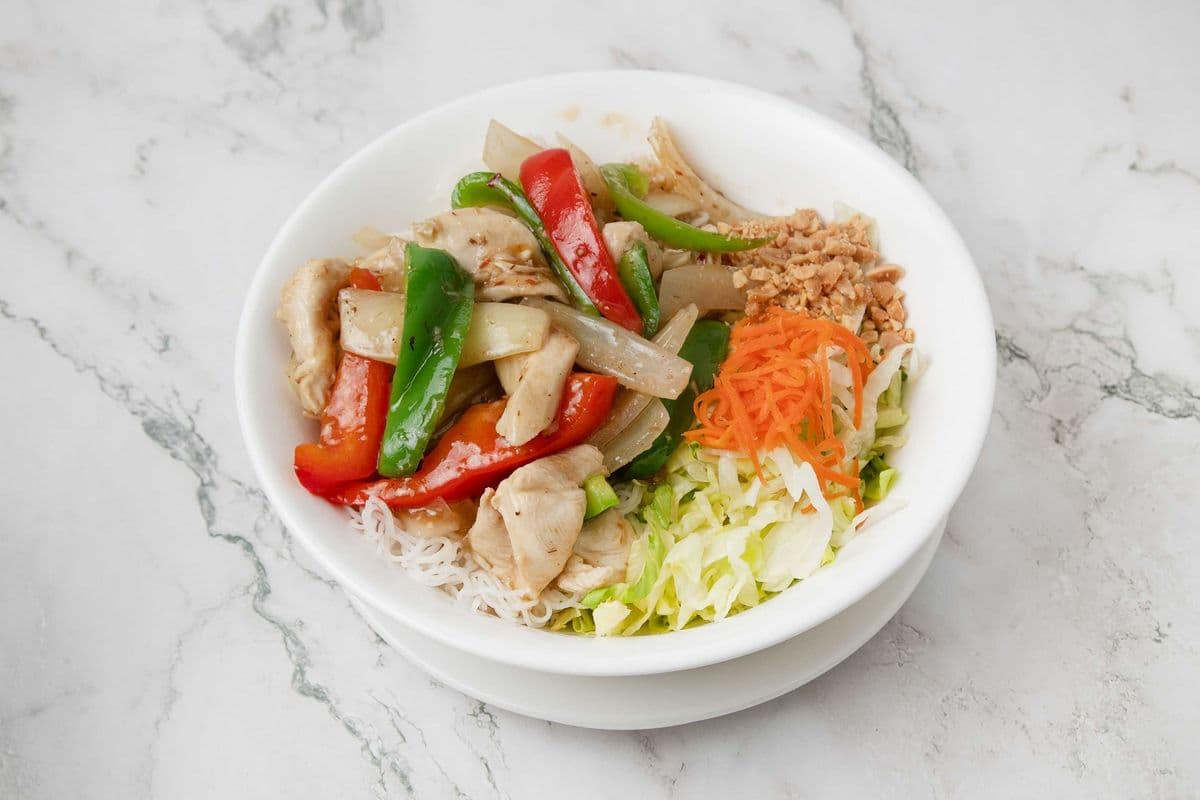 23. Lemongrass Stir-Fry Chicken Vermicelli