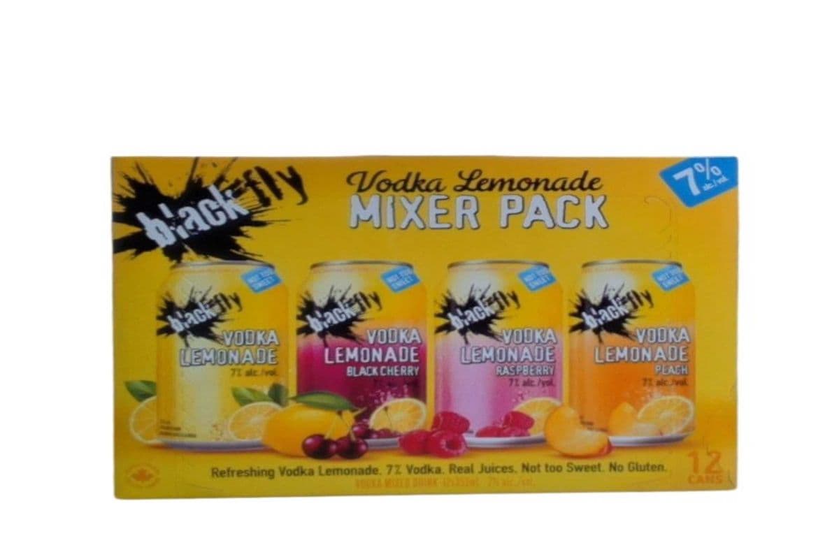 BLACK FLY VODKA LEMONADE MIXER 12*355ML (12 x 12*355ML)