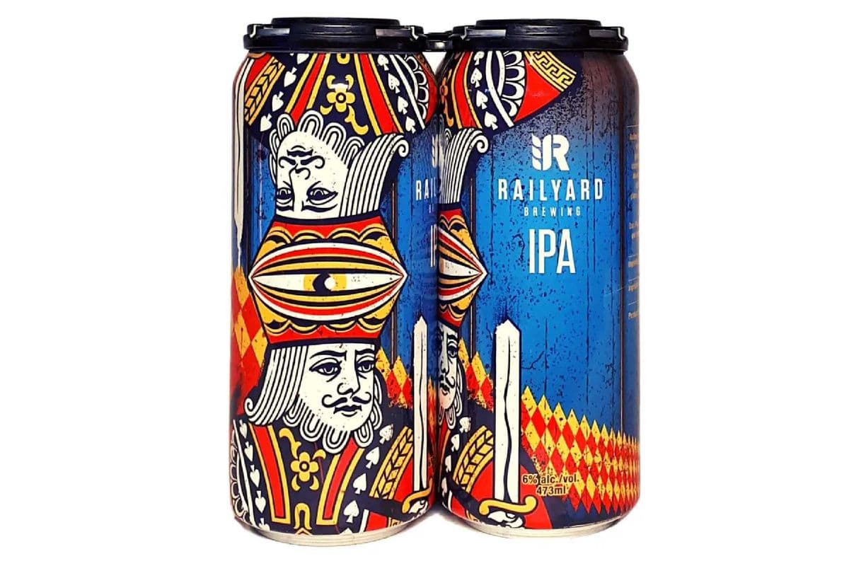 Railyard IPA (4 x 473 ml Cans)