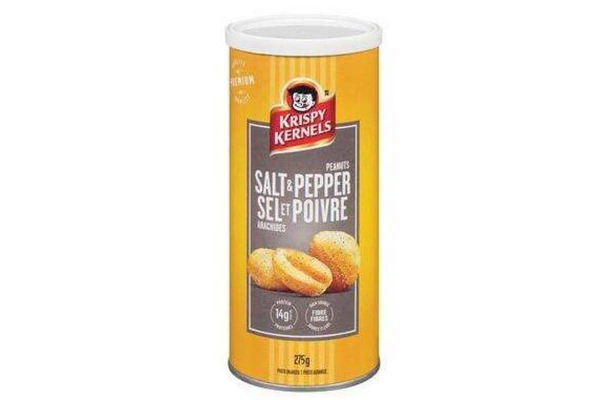 Krispy Kernels - Arachides Sel et Poivre / Peanuts Salt & Pepper (275 g)