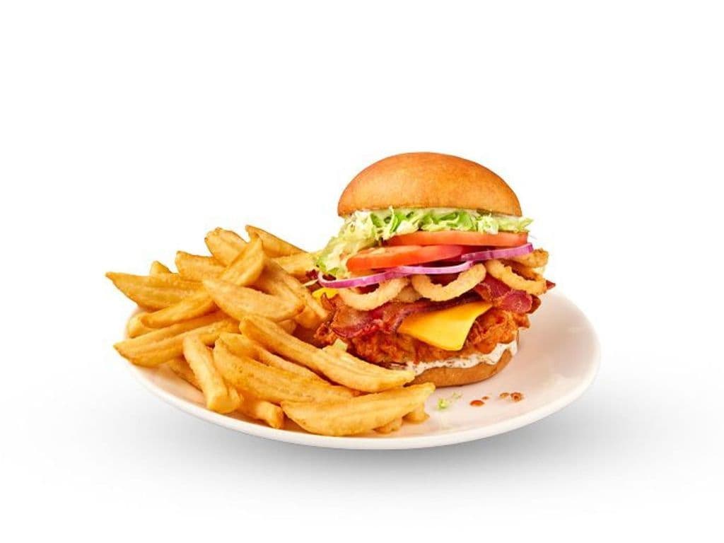 Crispy Garlic Dill Chicken Sandwich