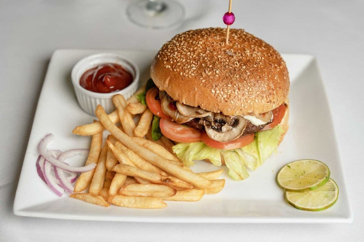 Zaffron Burger | برگر زعفران