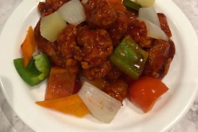 37A. Sweet-and-Sour Pork in Cantonese Style