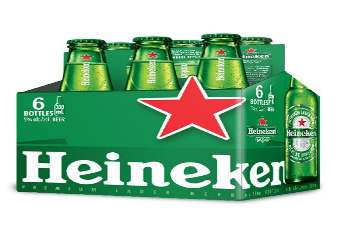 HEINEKEN (12 BTL X 355ML) 5.0% ABV (12 x 355 mL)