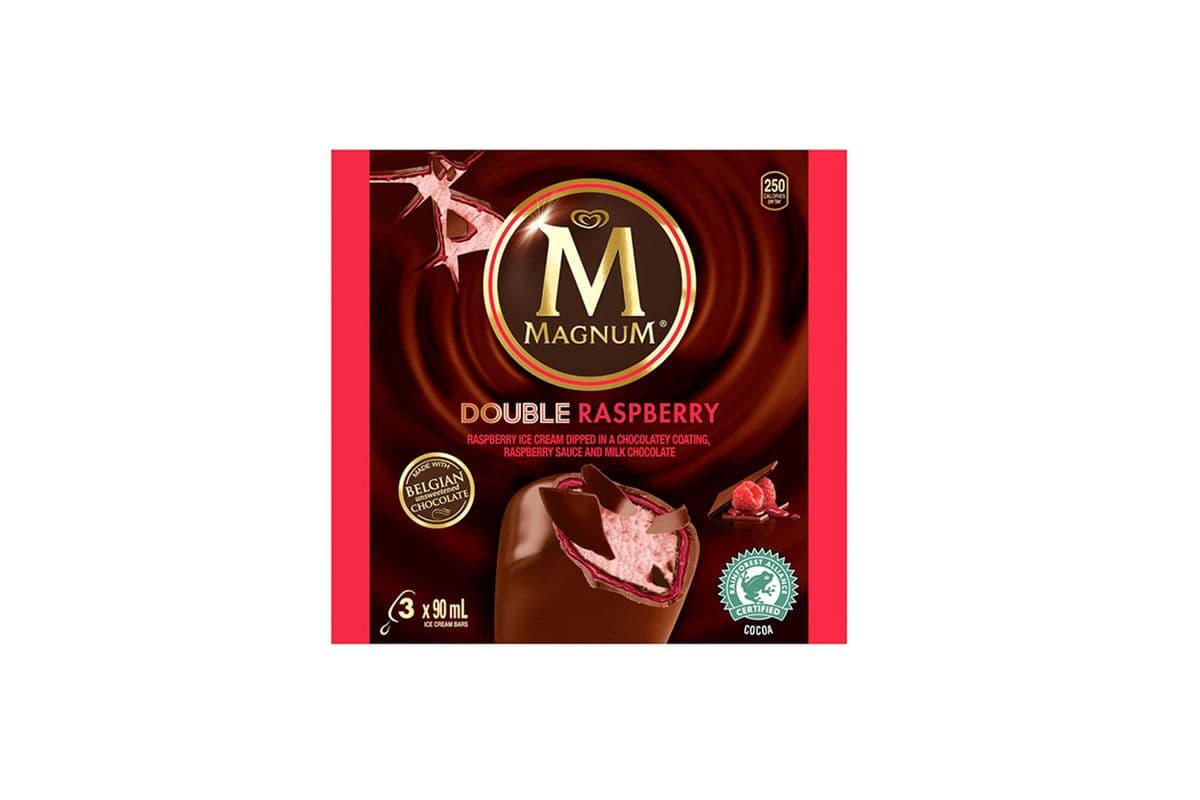 Magnum-Double Raspberry 3x90ml