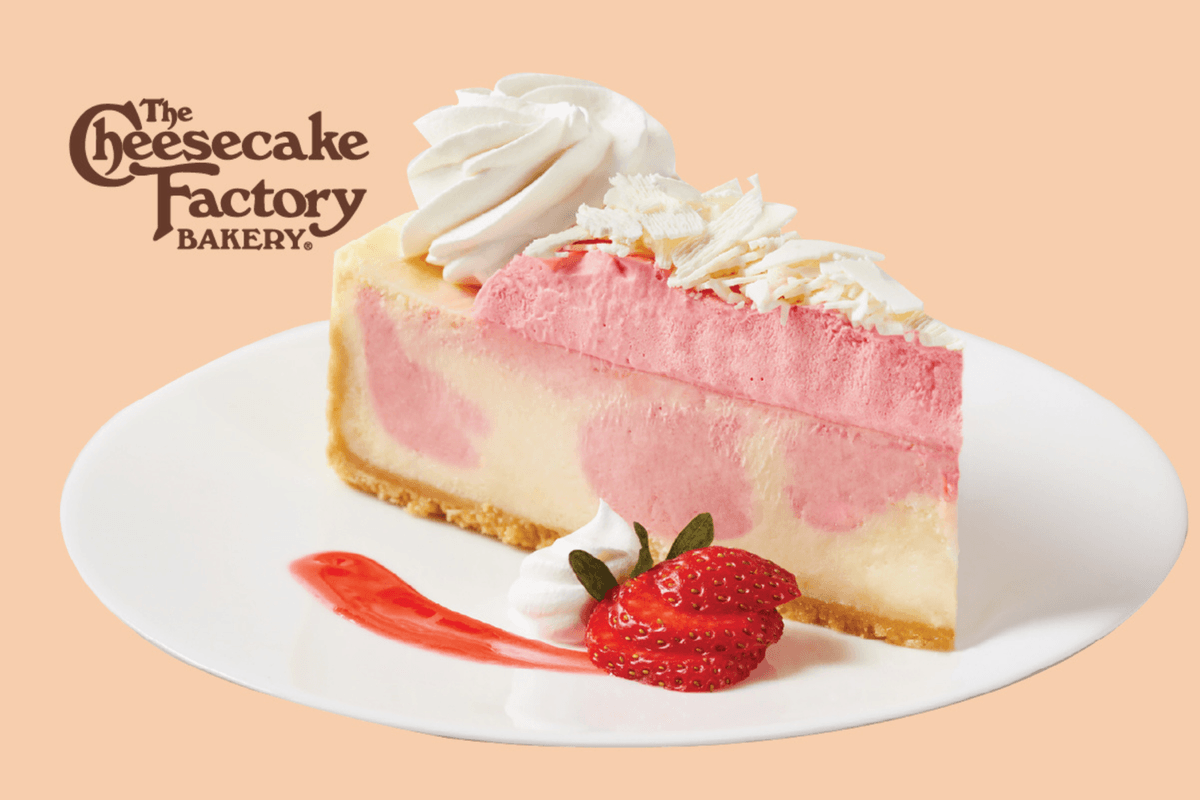 Wild Strawberry & Cream Cheesecake