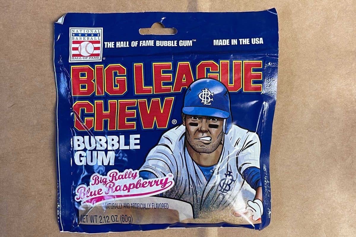 Big League Chew Big Rally Blue Raspberry (60g)