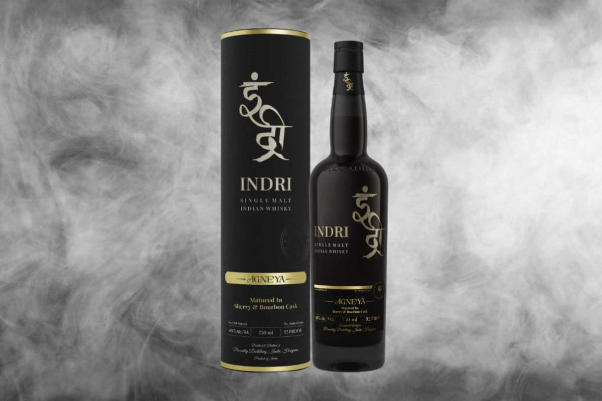 INDRI AGNEYA - SINGLE MALT INDIAN WHISKY (750ML) (1 x 750 ml)