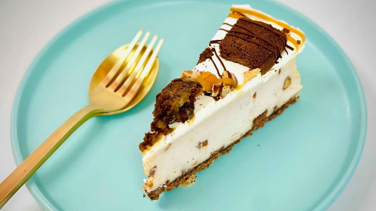 Gluten Free Turtle Cheesecake