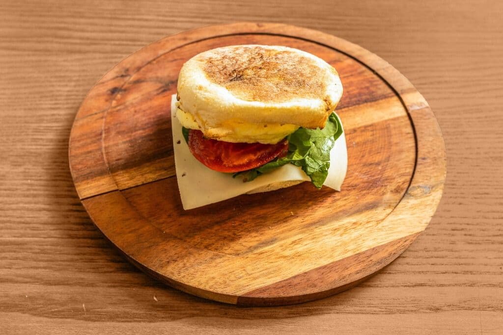 Spinach Swiss Egg & Tomato