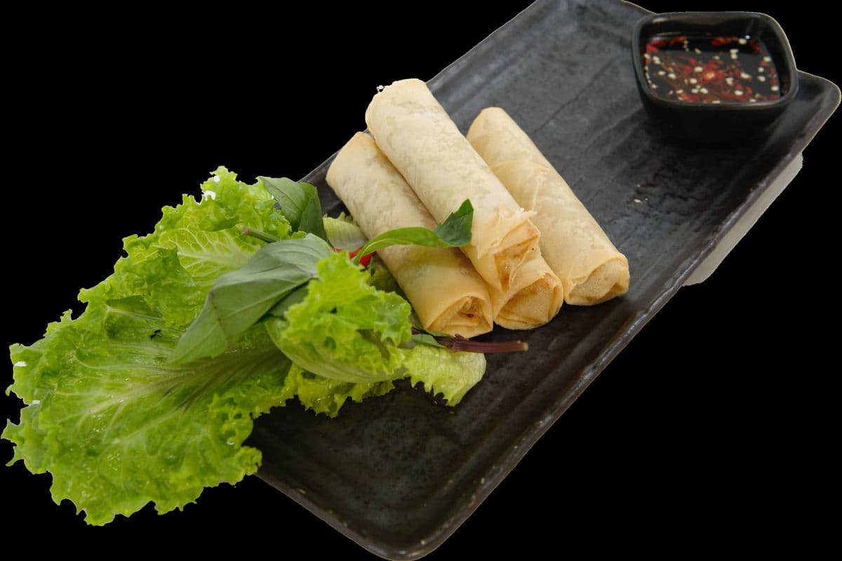 1c. Spicy Chicken Spring Rolls