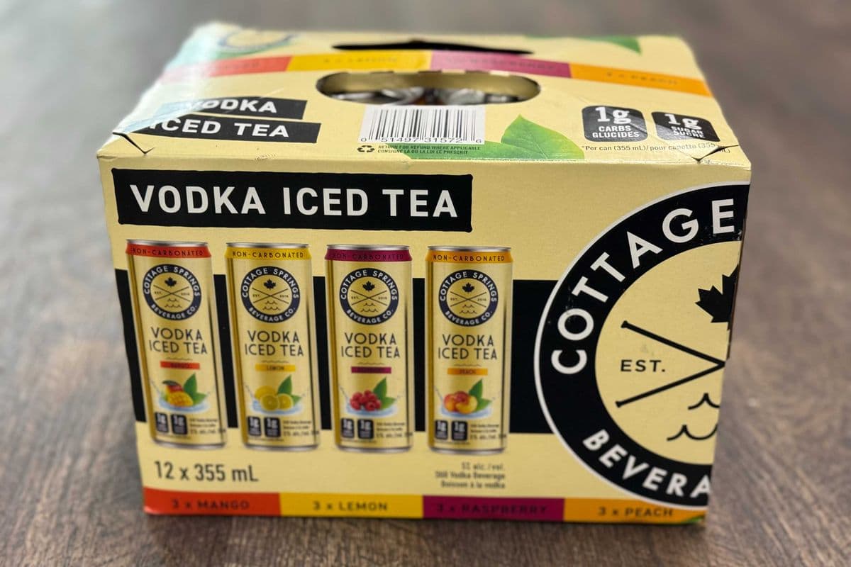 COTTAGE SPRINGS VODKA ICED TEA VARIETY (12 x 355ML)