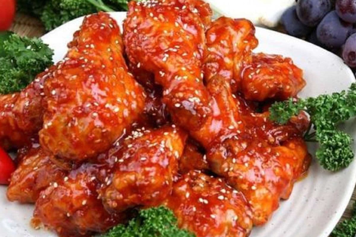 Fried Chicken Half (7 pcs) Sweet & Spicy