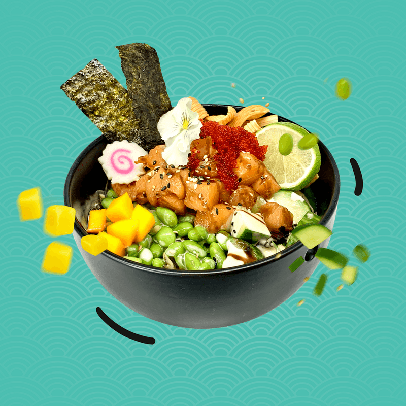 Poké bol au saumon