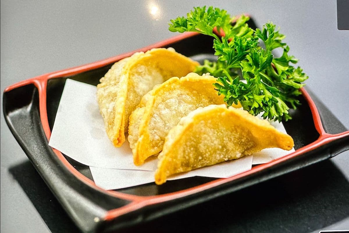 Gyoza-Deep Fried Veggie Dumplings (5 pcs)