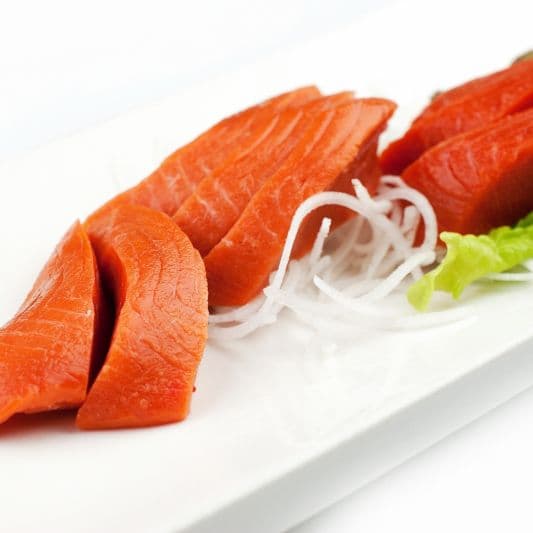 Sockeye Salmon Sashimi