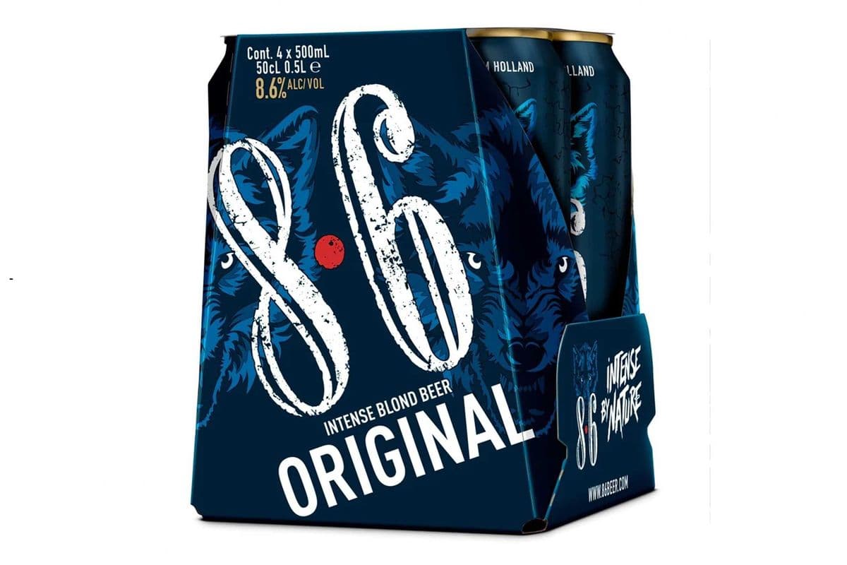 BAVARIA 86 ORIGINAL 4PK CAN (4 x 473 ML)