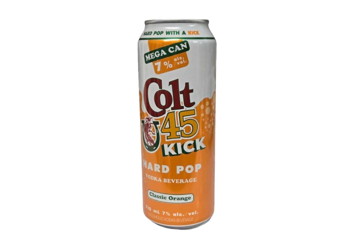 Colt 45 Kick Hard Pop Vodka Classic Orange (1 x 710ml)