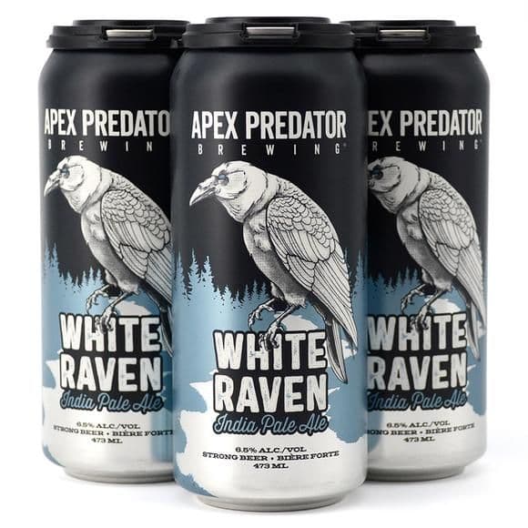 White Raven IPA (4 x 473 ml cans)