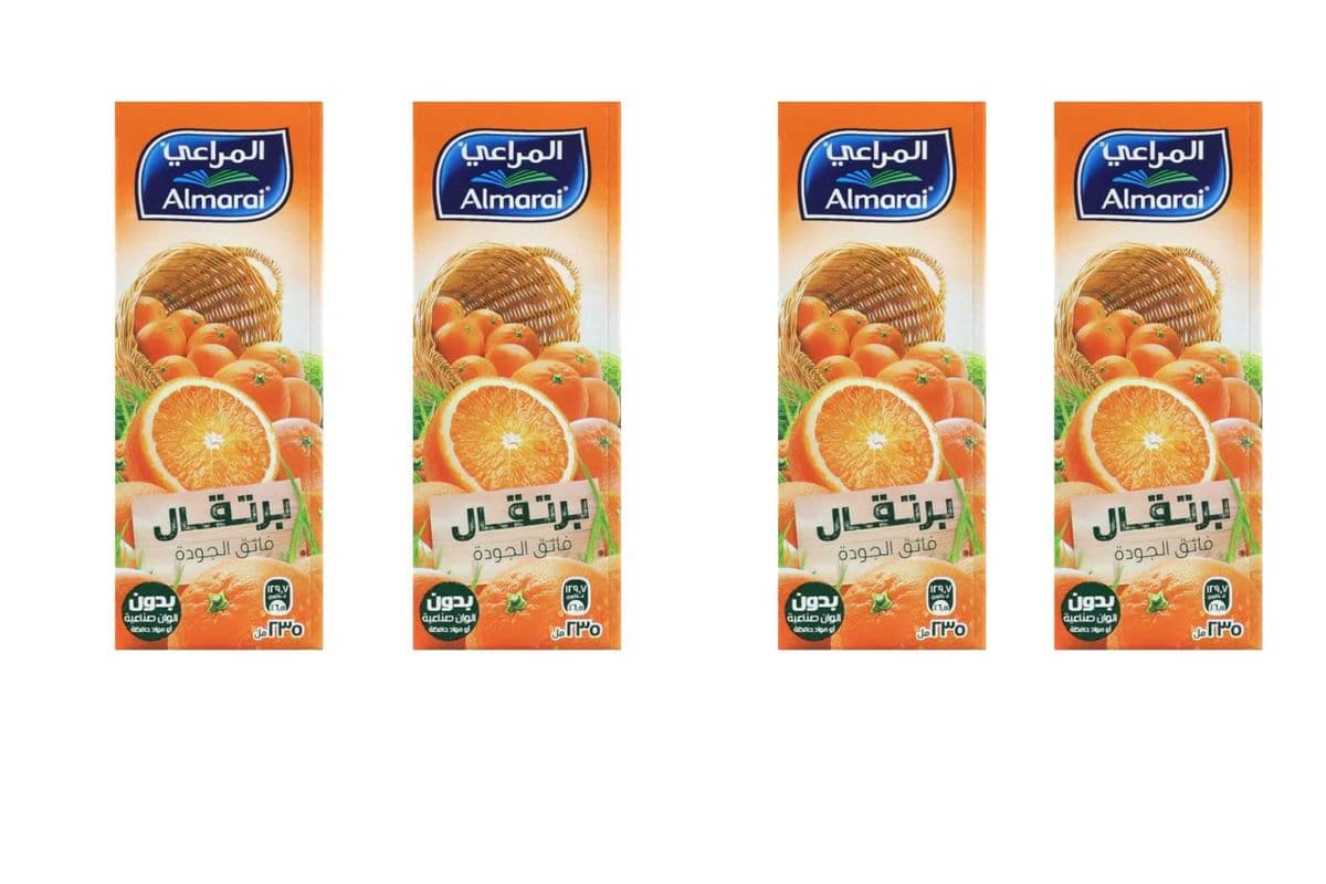 Almarai Orange Juice -6 X 235 Ml