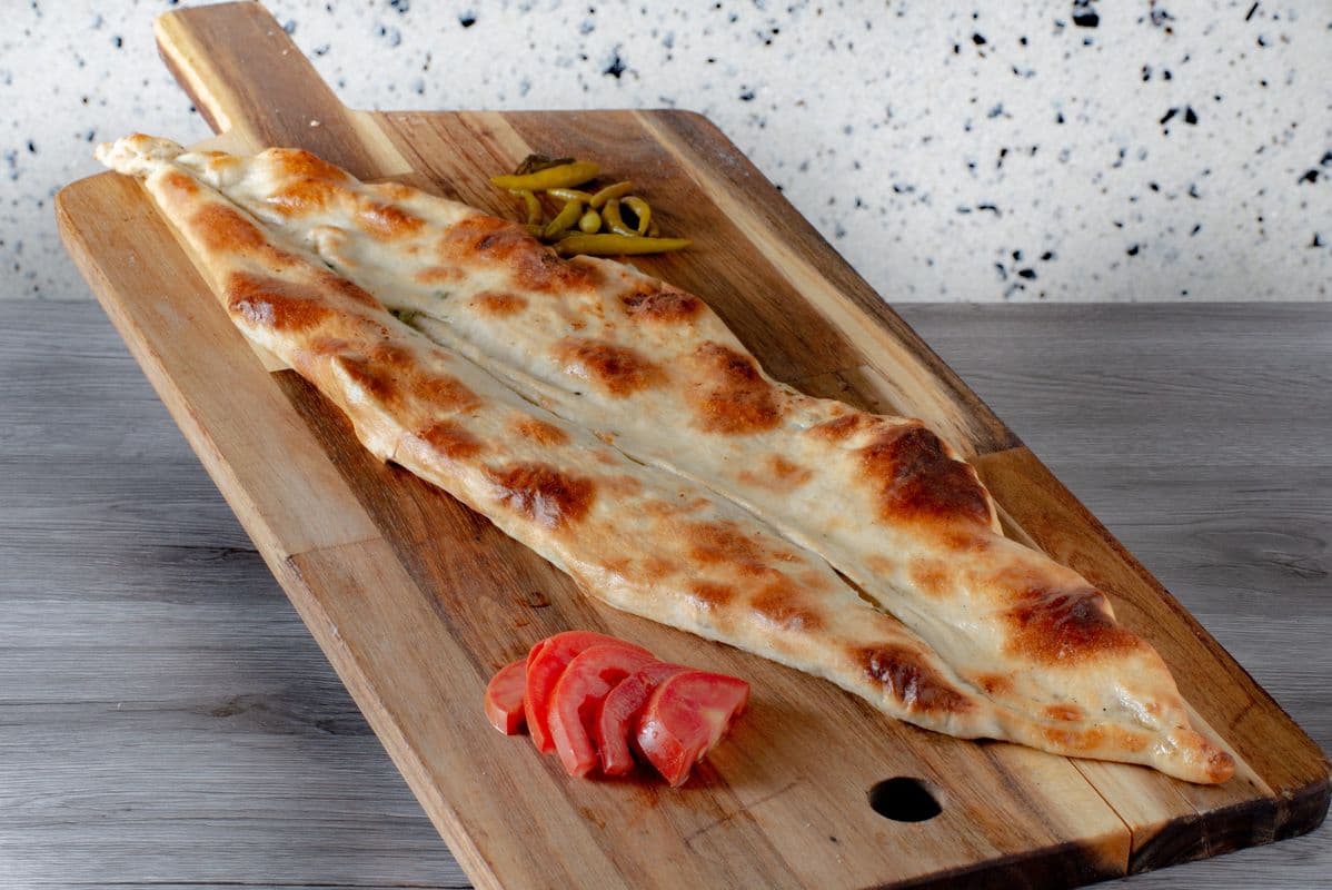 Spinach and Feta Pide