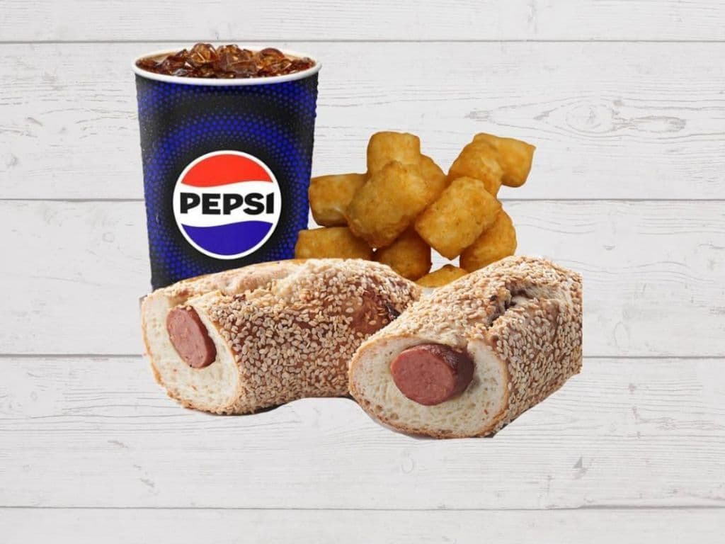 Sesame Bagel Dog Combo