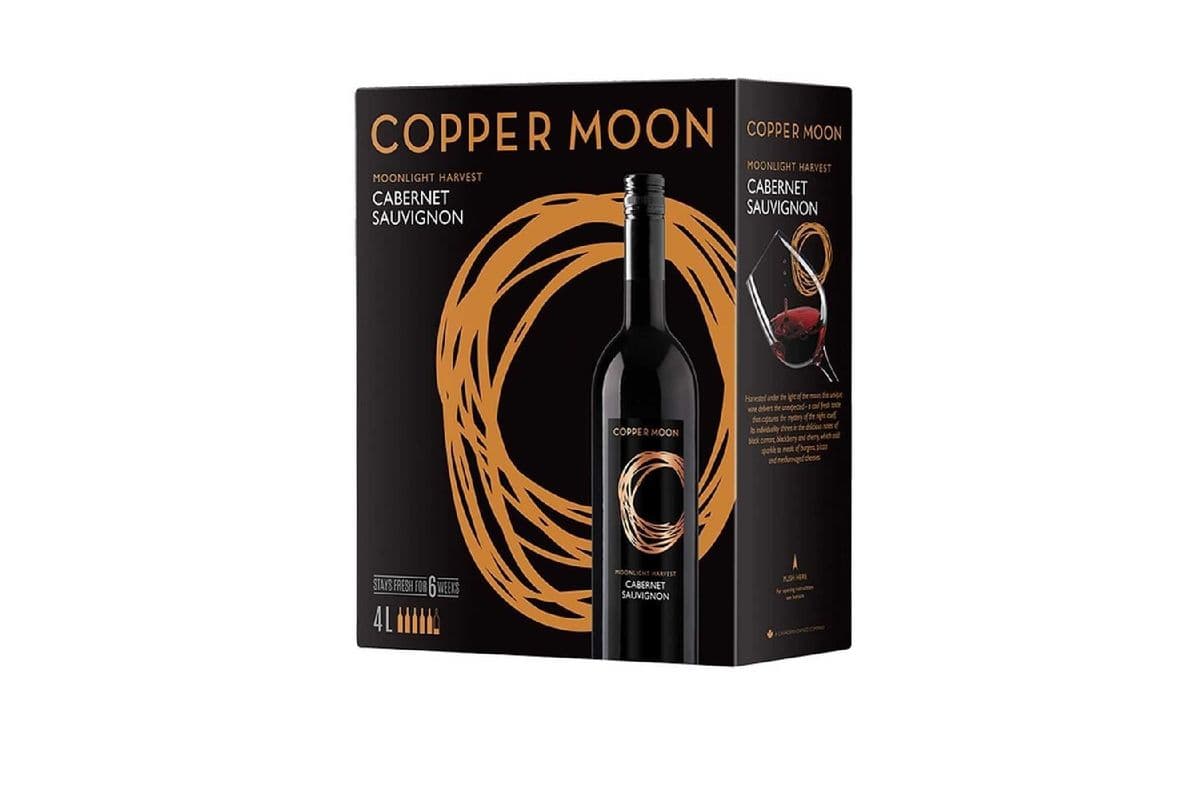 Copper Moon Cabernet Sauvignon 4L Box (1 x 4 L Box)