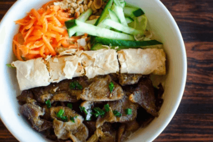 16. Grilled Pork Vermicelli - Bun Thit Nuong