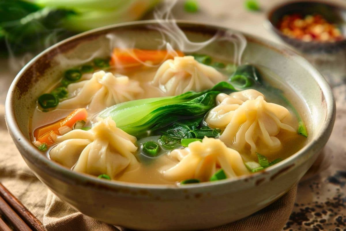 Dumpling Noodle Soup (16oz soup bowl)