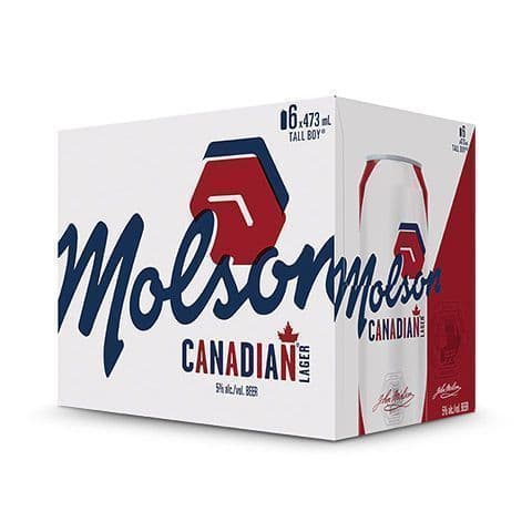 Molson Canadian 473ml x 6 Pack